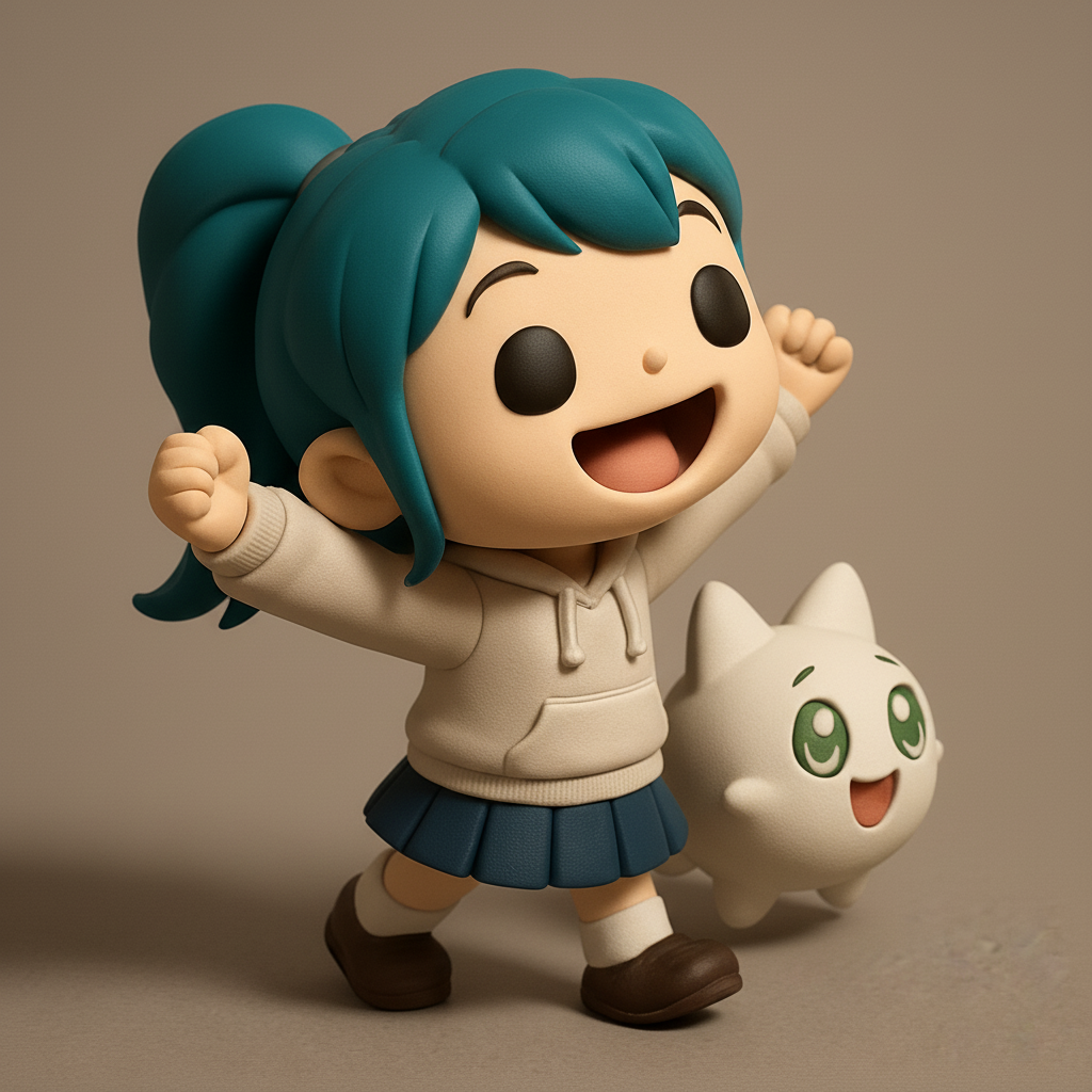 face to 3d model ai-3D portrait printing from photo_IRYS ANIME