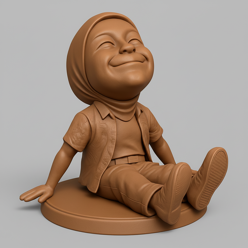 silhouette 3d printer maker-3d portrait printing_SANS ~