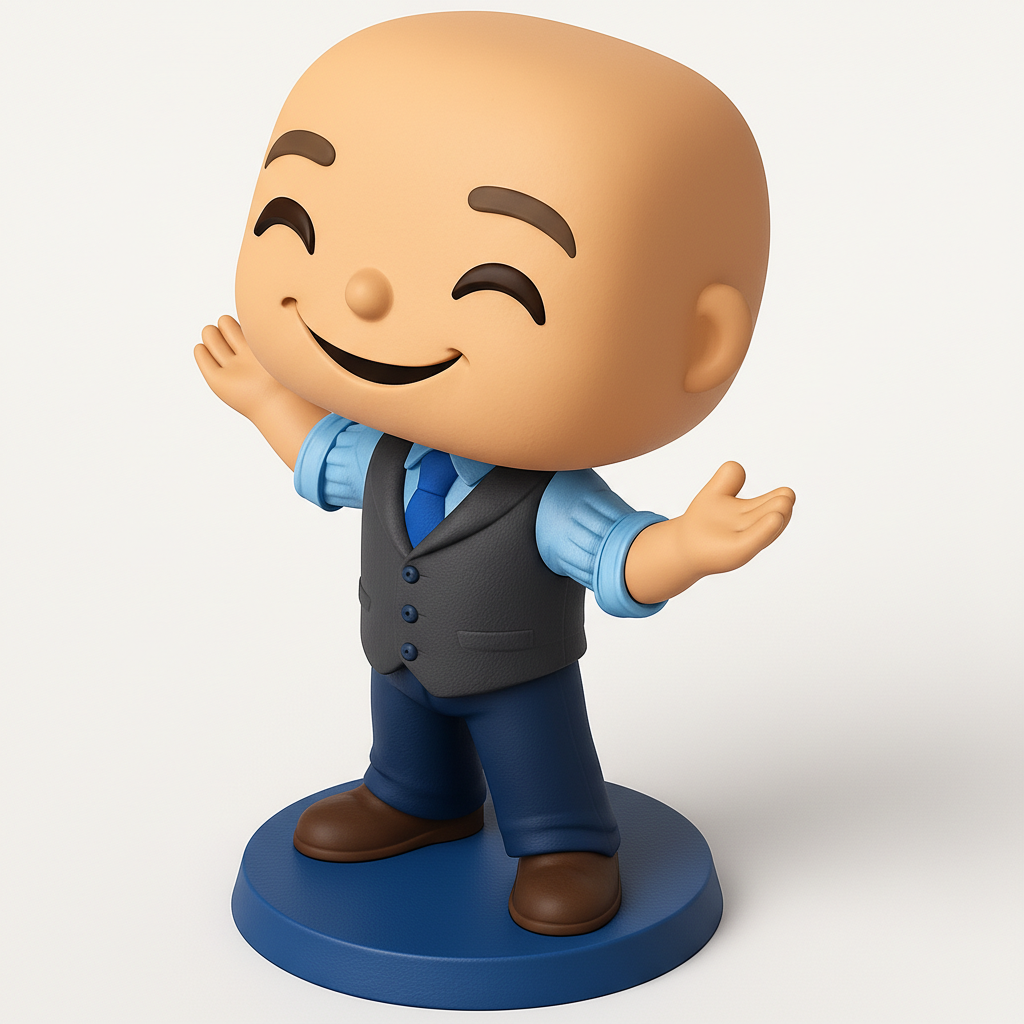 face anatomy 3d model-create 3d face model from photo_Welcoming Desk Buddy: Spread Positivity & Charm