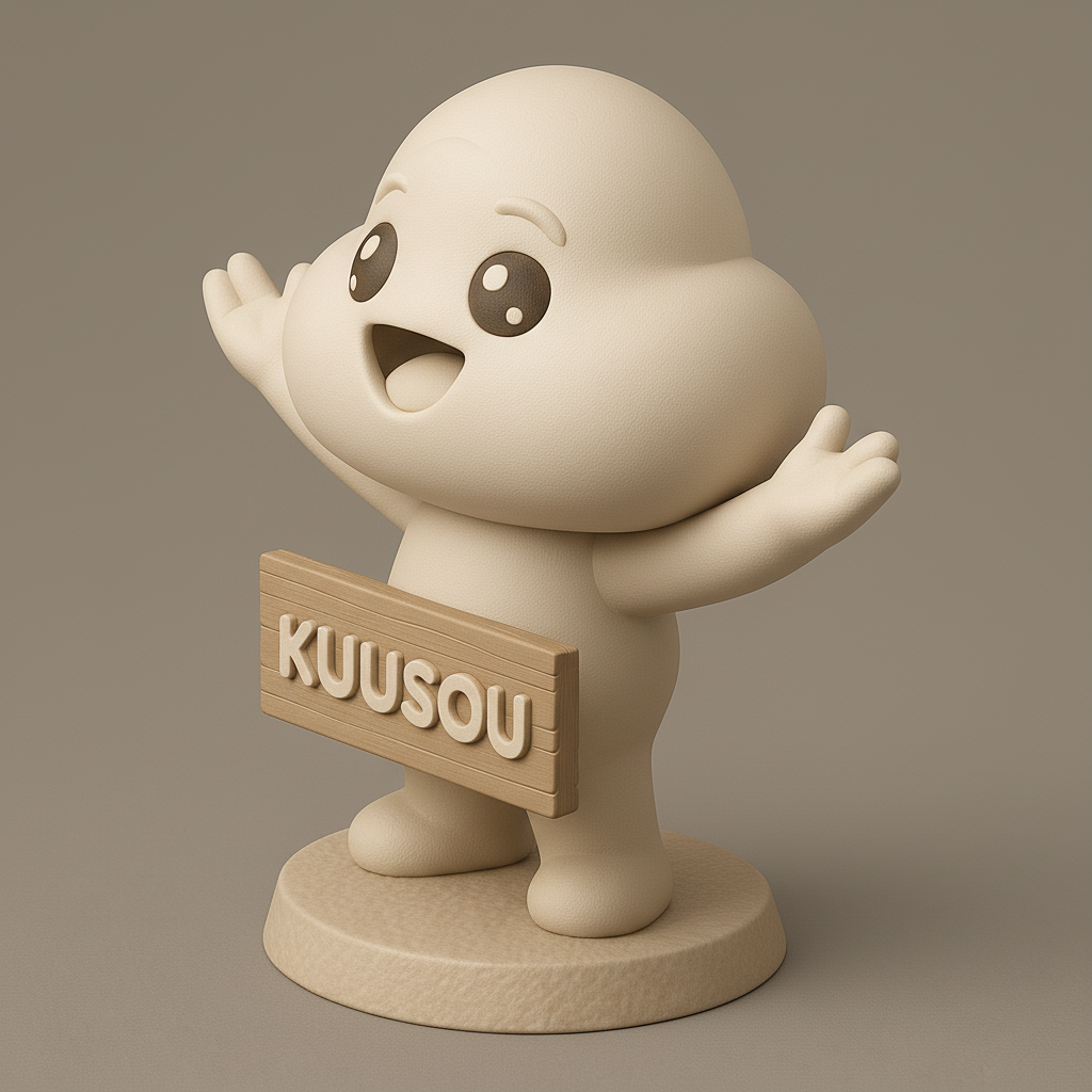 silhouette 3d printer maker-3d portrait printing_Cheerful Character with Sign