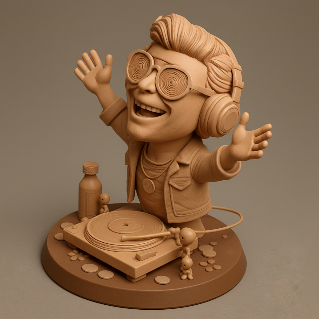 undefined-undefined_Groovy DJ Music Lover Figurine