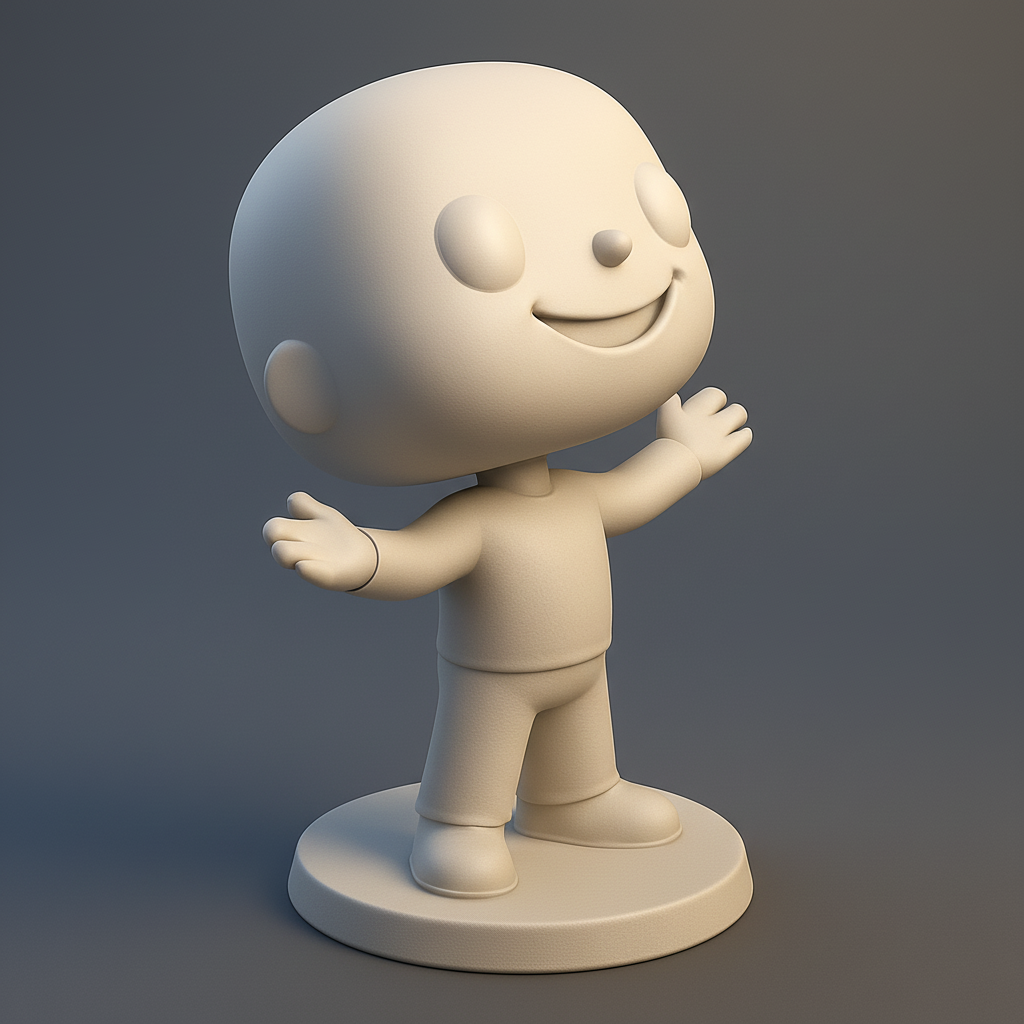 face to 3d model ai-3D portrait printing from photo_Optimism Pal: Easy Print, Customizable Joy