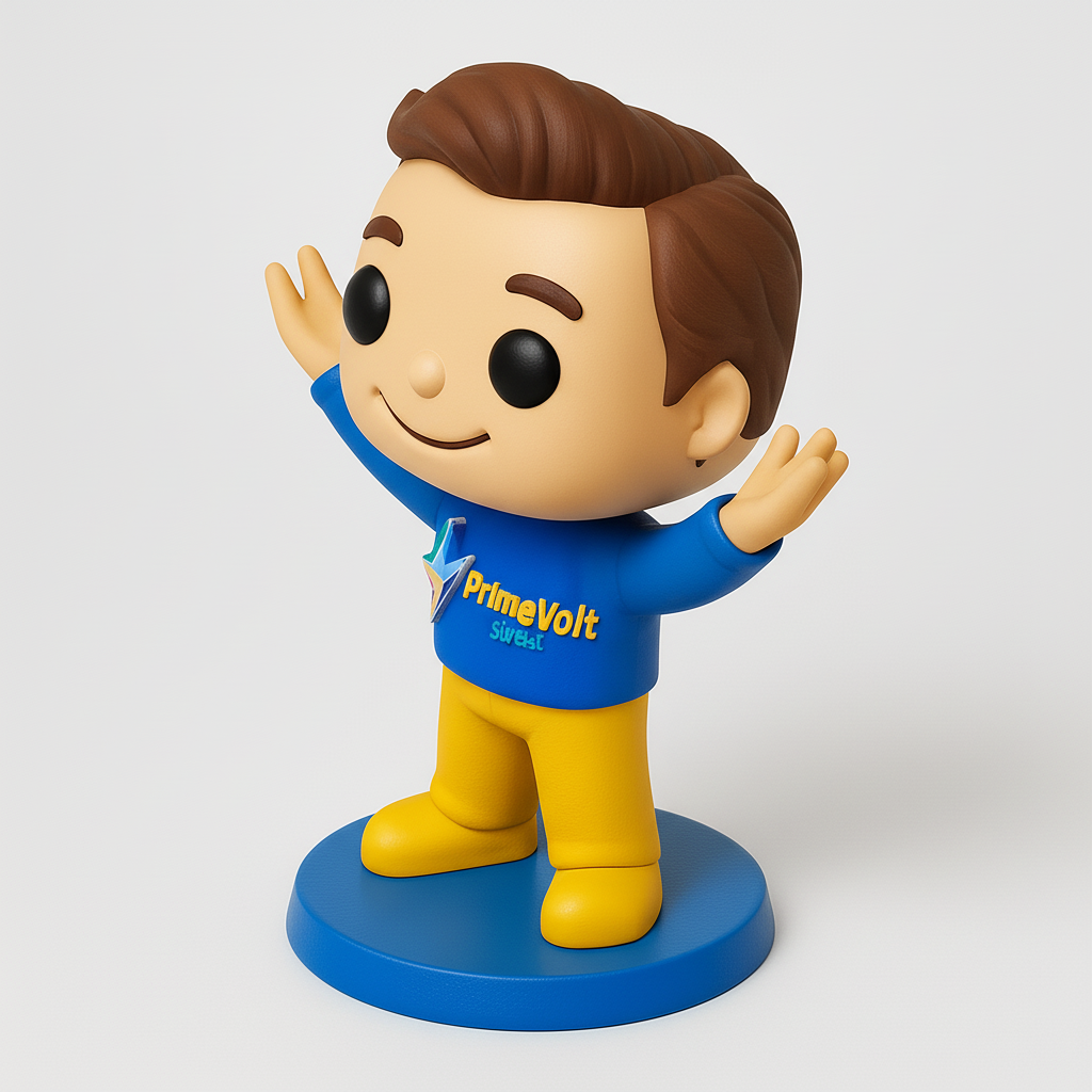 face to 3d model ai-3D portrait printing from photo_PrimeVolt Service - Collectible Funko Pop Style