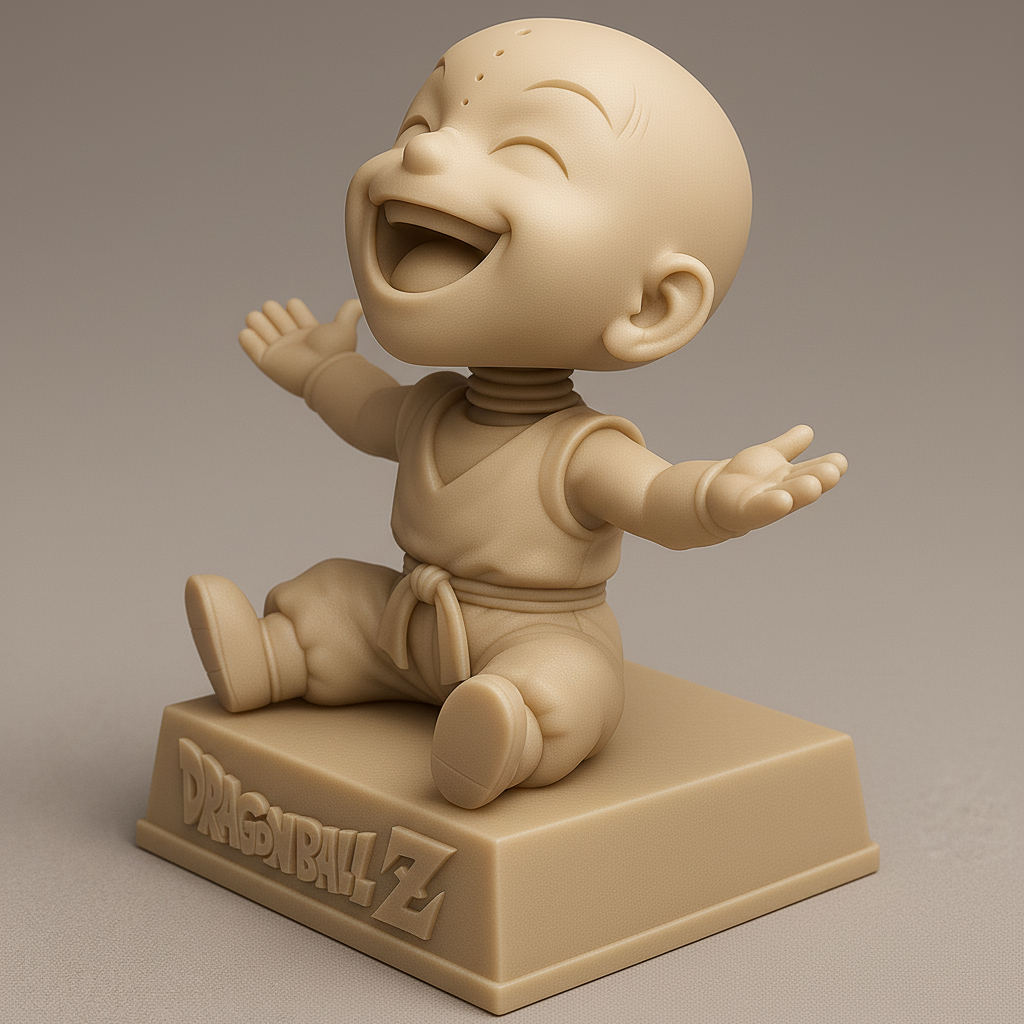 face anatomy 3d model-create 3d face model from photo_Cheerful Dragon Ball Z Baby Figure