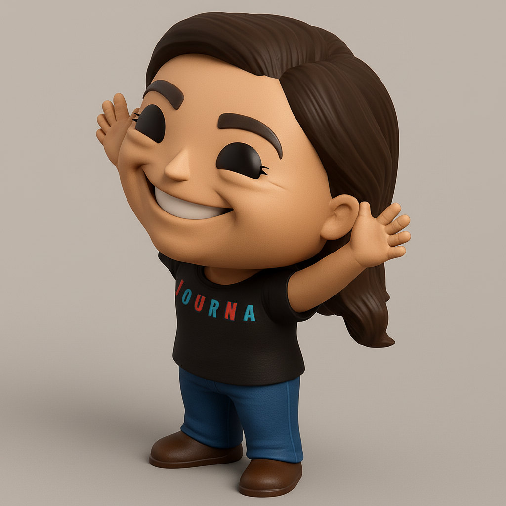 face anatomy 3d model-create 3d face model from photo_Joyful Journa Figure: Your Desk's Happy Companion!