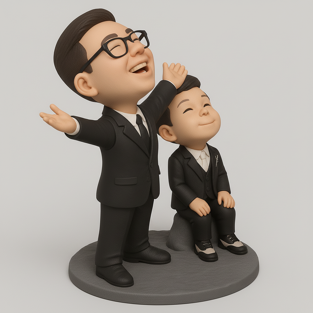 face anatomy 3d model-create 3d face model from photo_Joyful Duo: Celebrating Togetherness