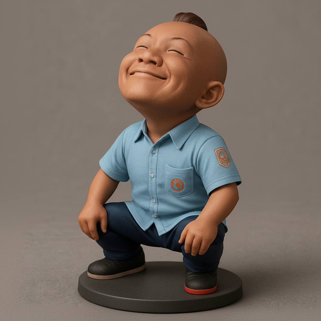 face anatomy 3d model-create 3d face model from photo_Happy Squat Buddy: Cheer Up Your Workspace!