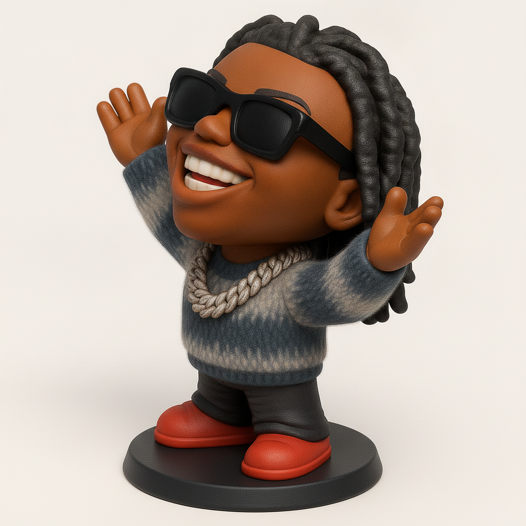 face to 3d model ai-3D portrait printing from photo_Stylin' Chibi Icon: Print Your Own Happy Figurine!