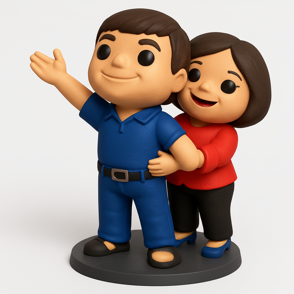 face anatomy 3d model-create 3d face model from photo_Guiding Love Couple Statue - Perfect Keepsake & Gift