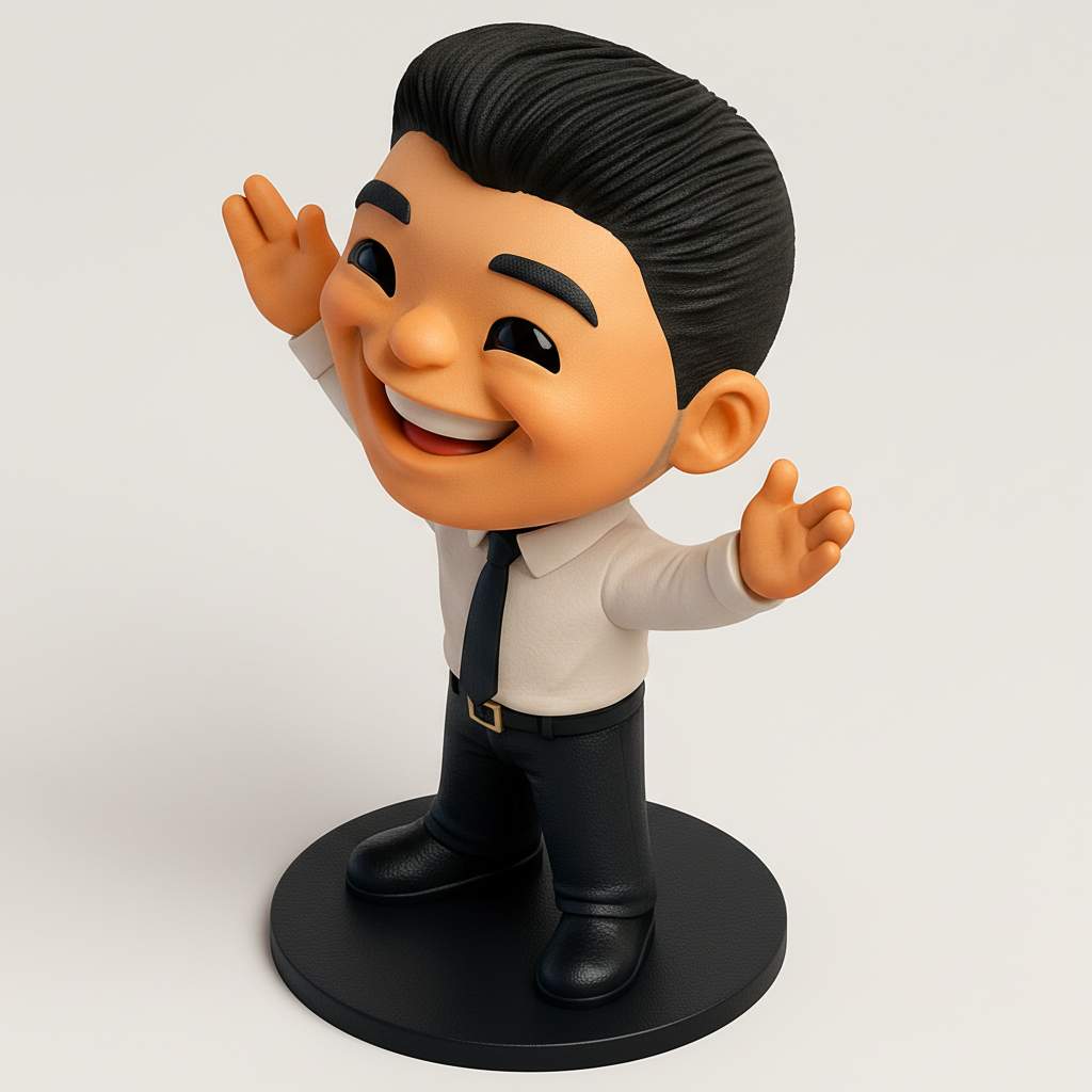 face anatomy 3d model-create 3d face model from photo_Print Your Own Happy Bobblehead Buddy!