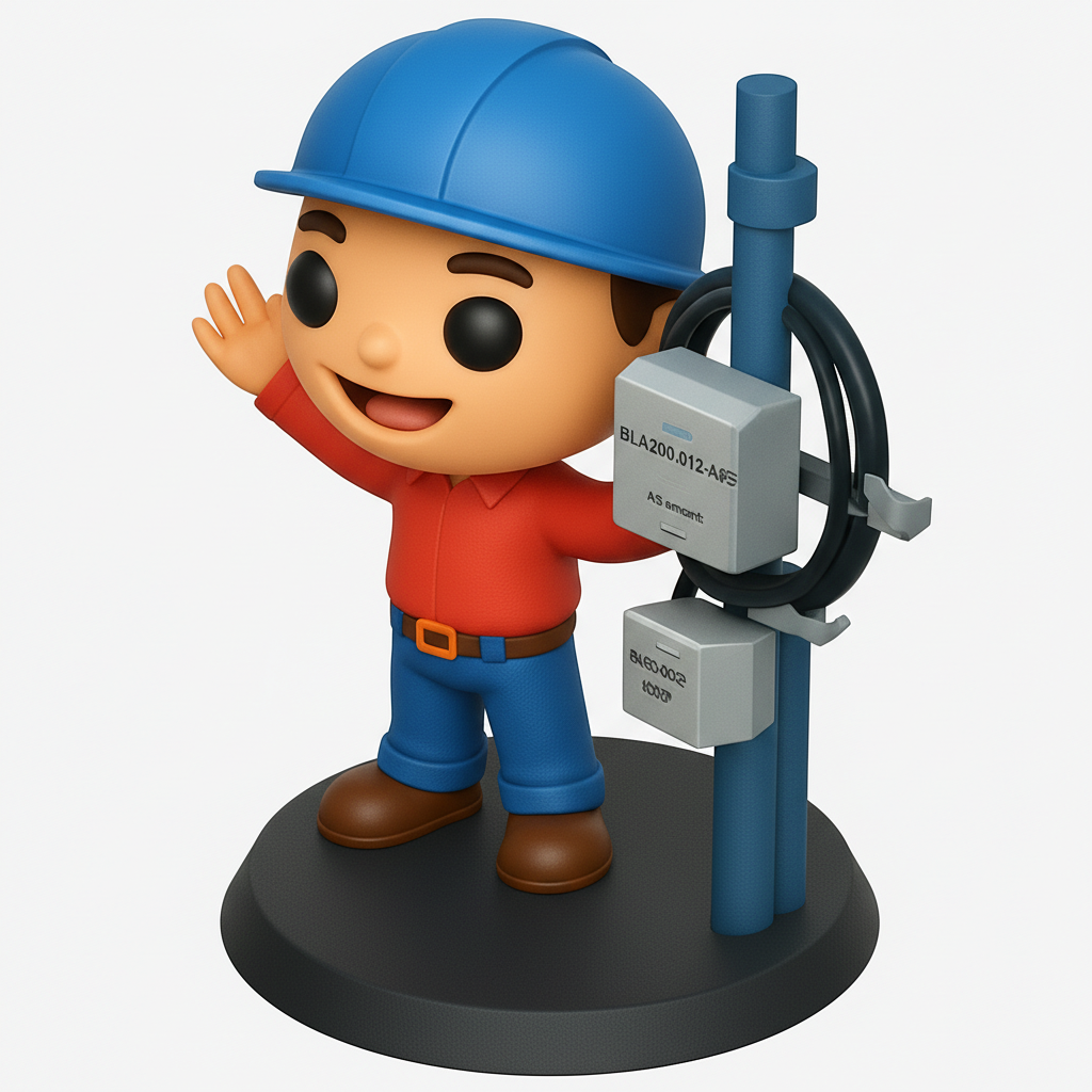 face to 3d model ai-3D portrait printing from photo_Smiling Tech Pal Figurine: Desk Companion & Organizer