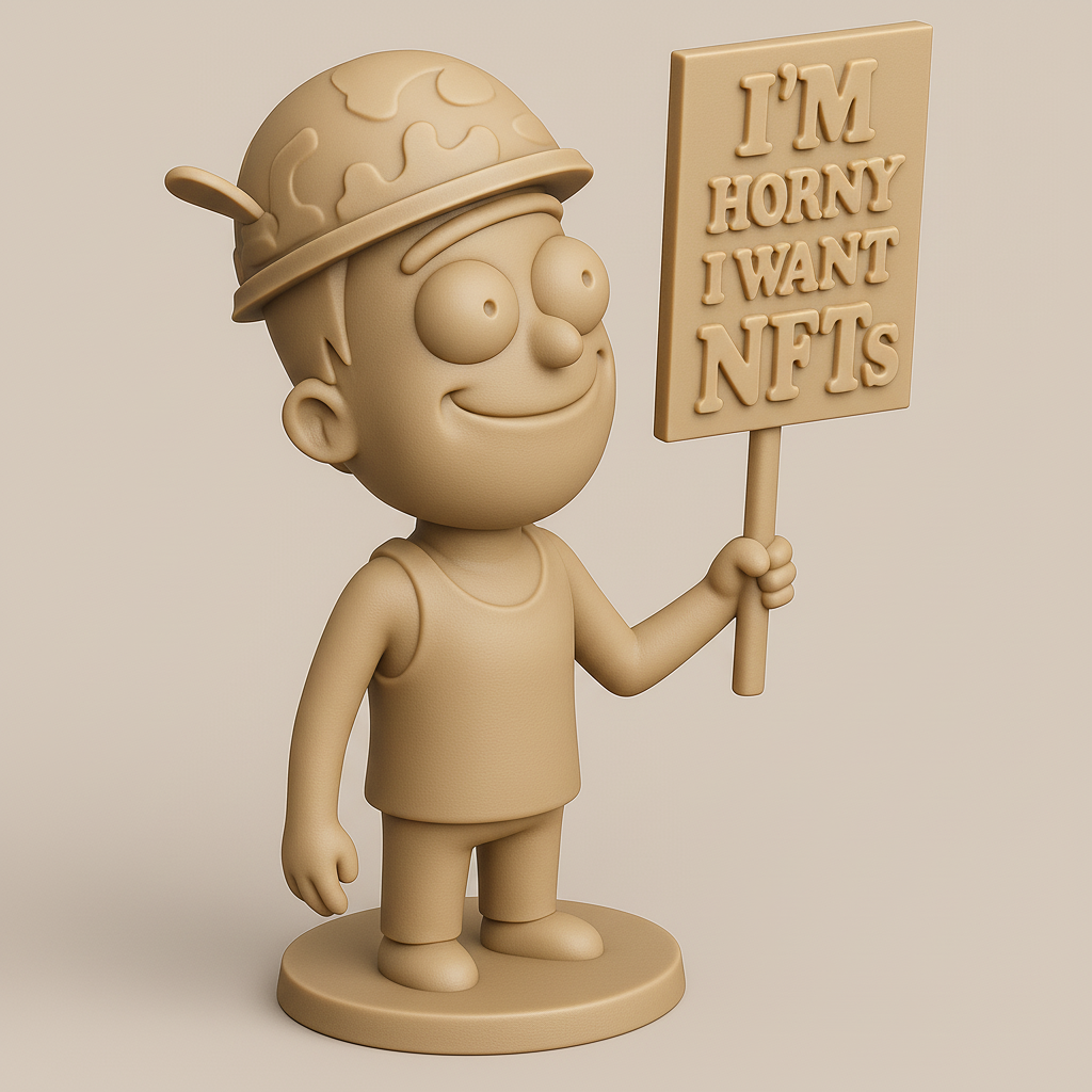 face anatomy 3d model-create 3d face model from photo_GodhatesNFT Figurine