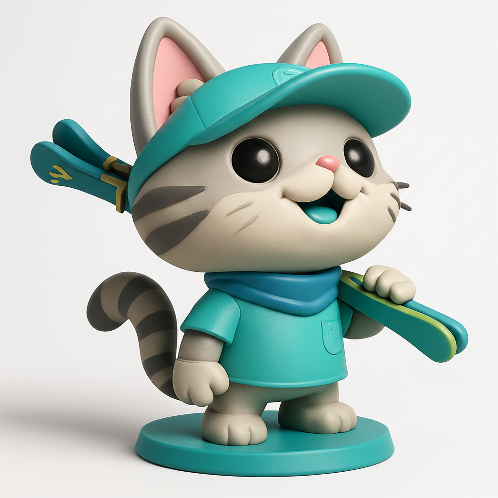 face to 3d model ai-3D portrait printing from photo_My Cat Buddy!