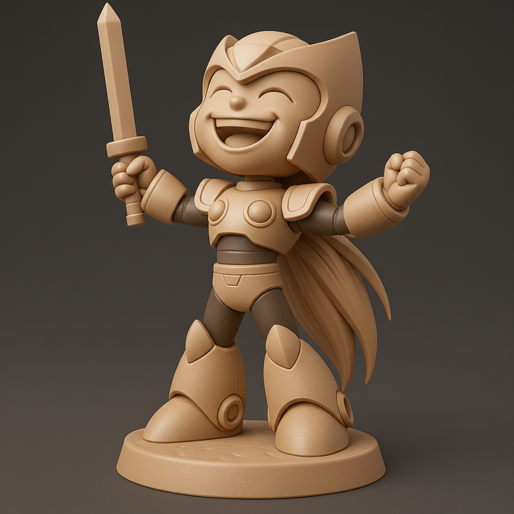 face anatomy 3d model-create 3d face model from photo_Heroic 3D Character Model with Sword