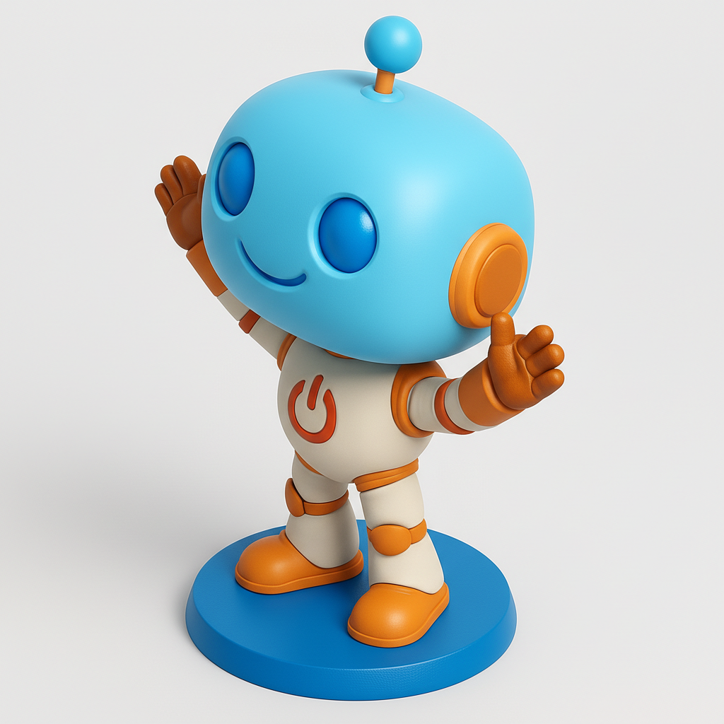 face to 3d model ai-3D portrait printing from photo_3D Print Your Own Cheerful Robot Friend!