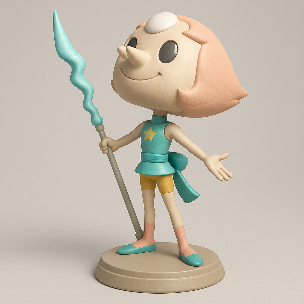 face anatomy 3d model-create 3d face model from photo_Charming Character Figurine for Collectors