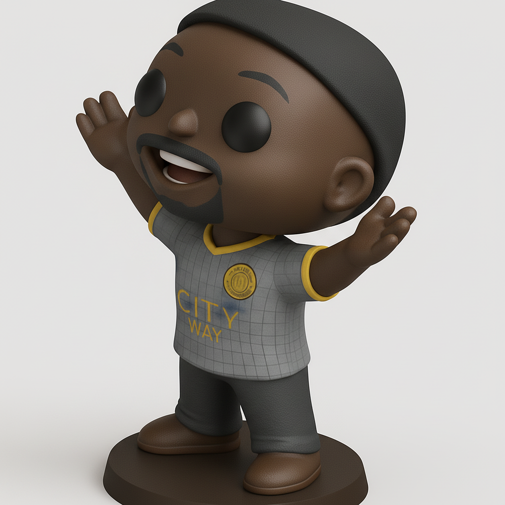 face anatomy 3d model-create 3d face model from photo_Dynamic Funko Pop-Style Character Figure