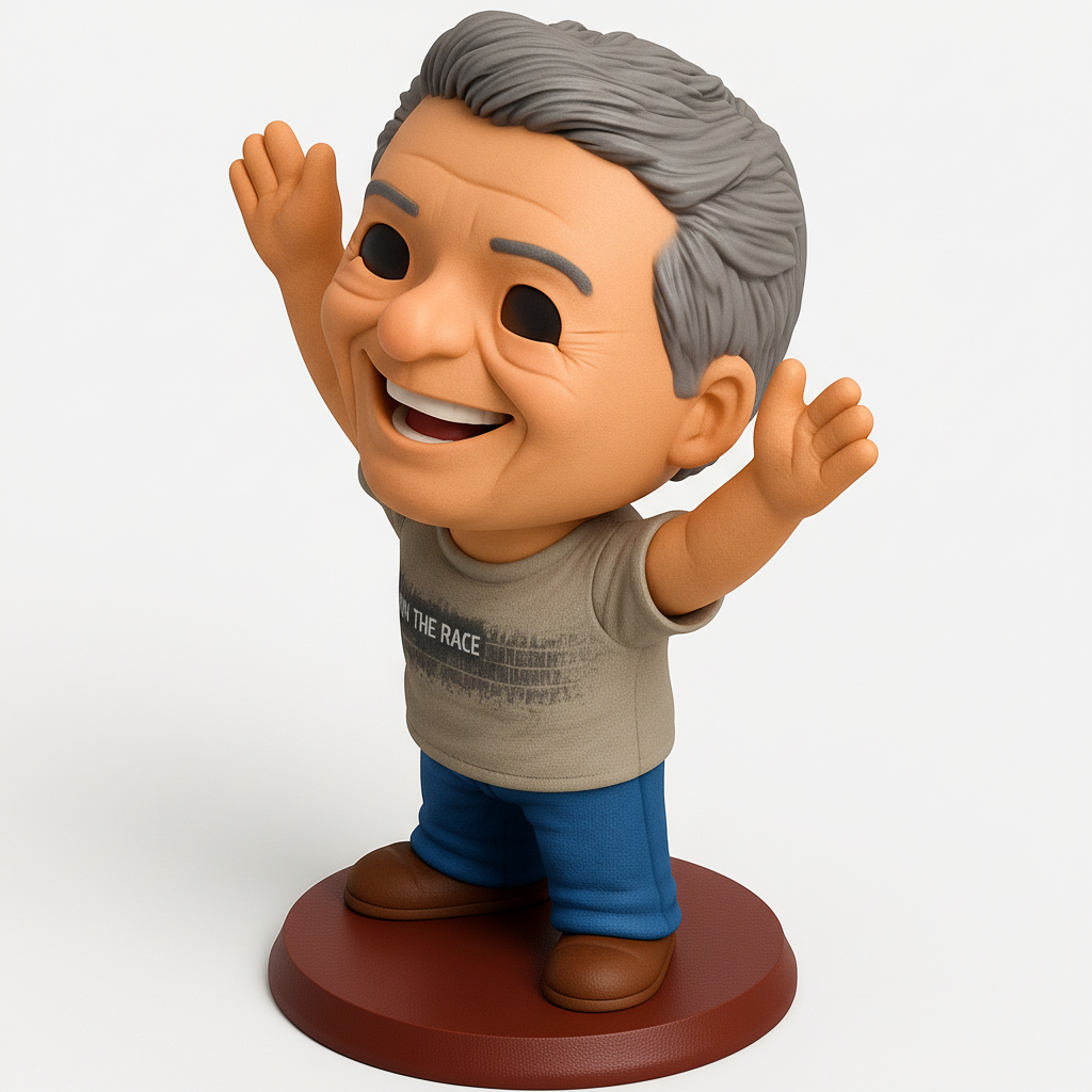 face anatomy 3d model-create 3d face model from photo_Enthusiastic 'Win The Race' Desk Buddy