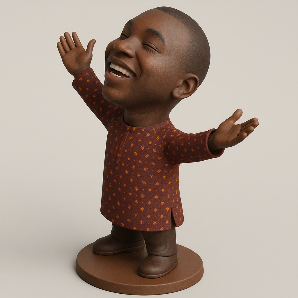 face anatomy 3d model-create 3d face model from photo_Joyful Figurine for Your Collection