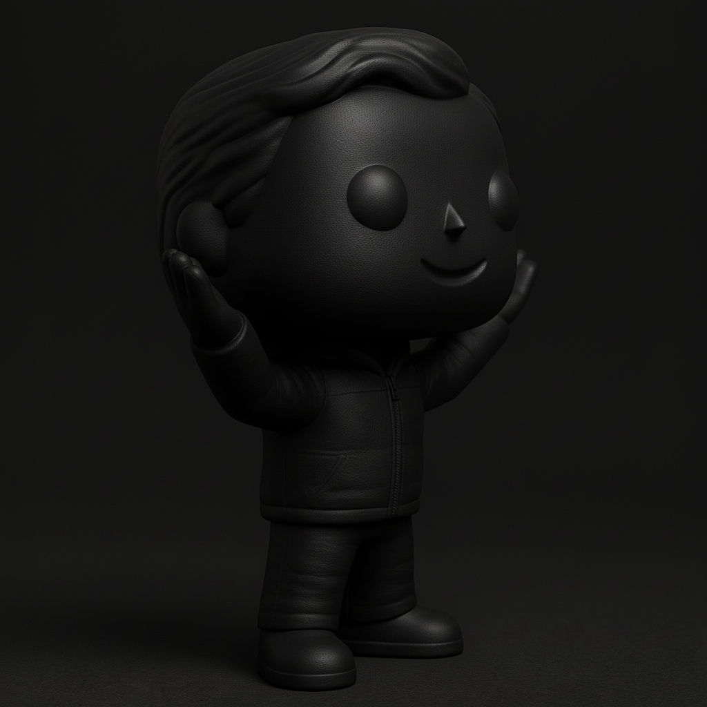 face anatomy 3d model-create 3d face model from photo_Blank Pop Figure Base - Unleash Your Custom Creativity!