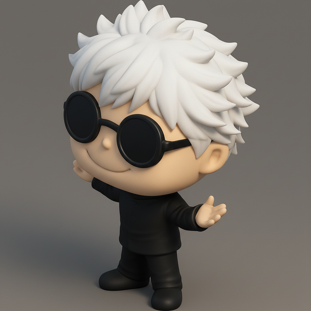 face to 3d model ai-3D portrait printing from photo_Print Your Own Charming Chibi Sorcerer Figurine!