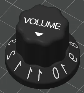 smartphone stand STL-tablet holder 3D model_Hercules Spinal Tap 11 Encoder Knob