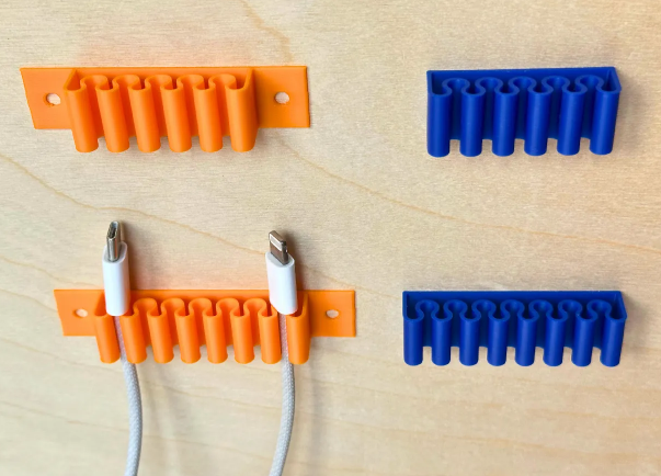 everyday 3D models-desktop gadget STL_Cable Organizer