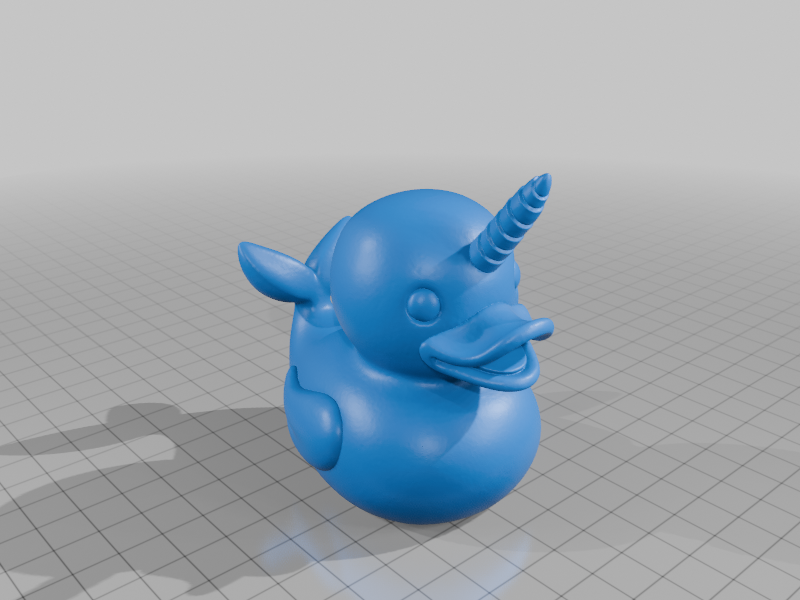 artistic statue STL-digital art figurines_Uniduck