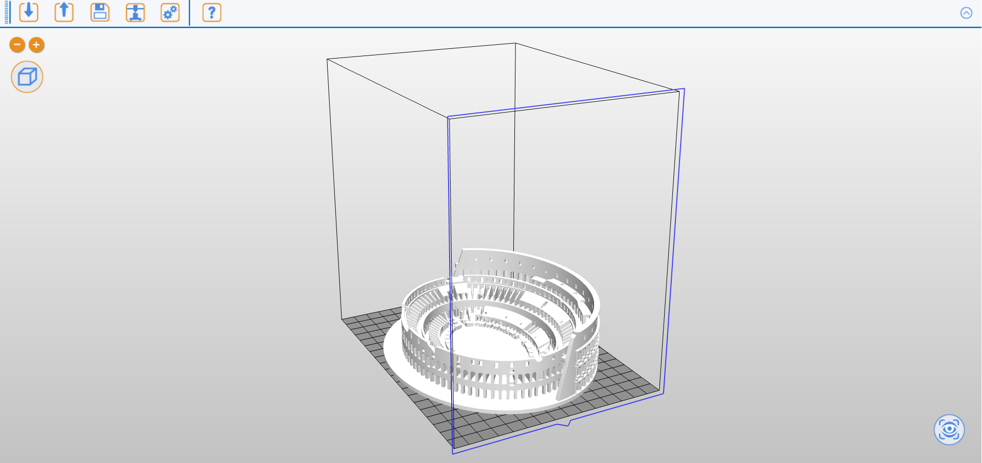 artistic statue STL-digital art figurines_Colosseum