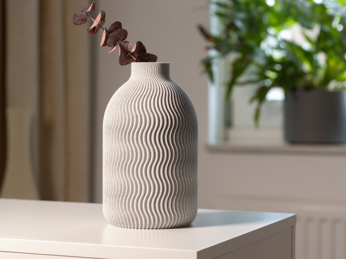 artistic statue STL-digital art figurines_Ripple Vase