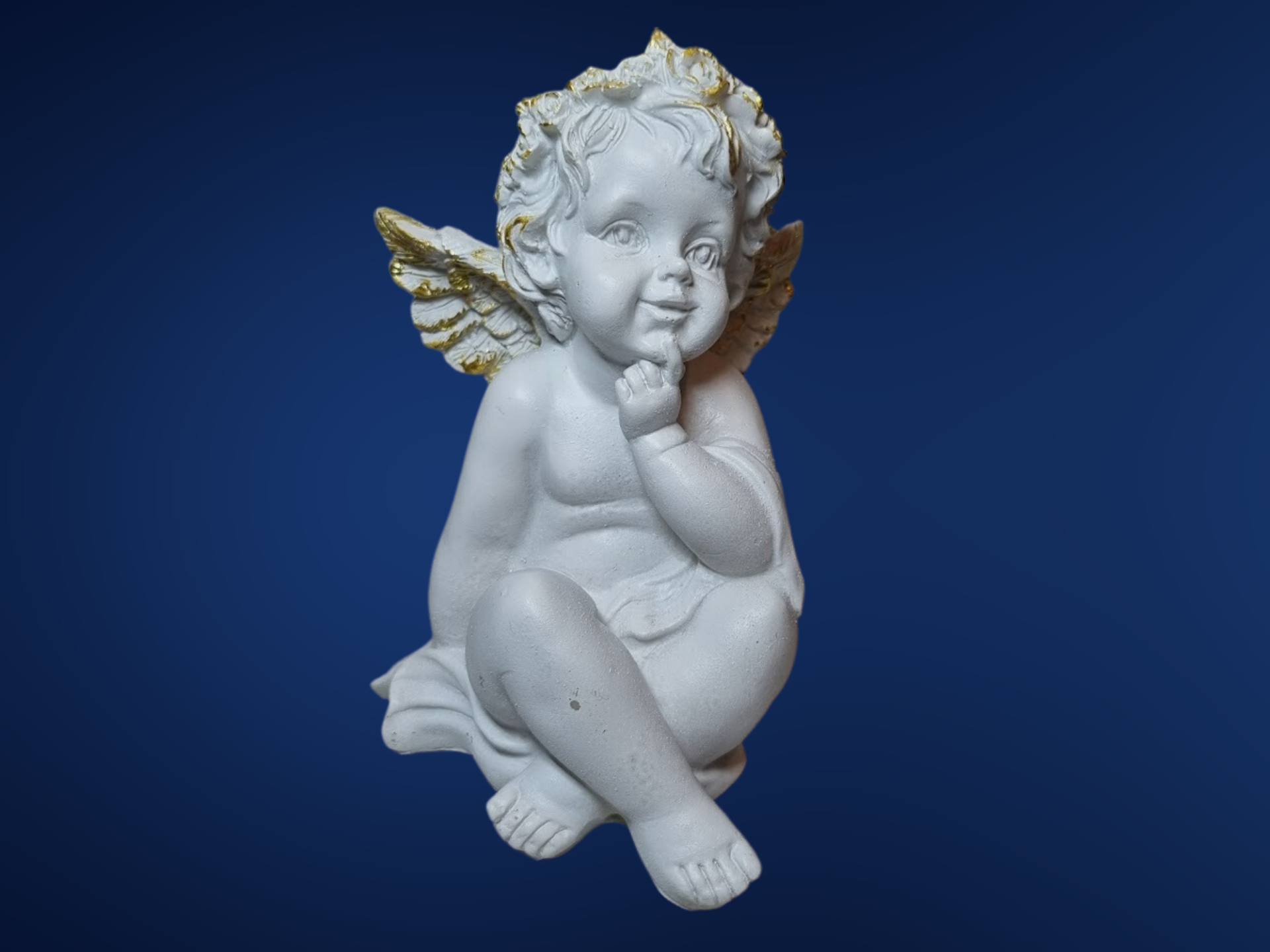 artistic statue STL-digital art figurines_Bronze Cherub