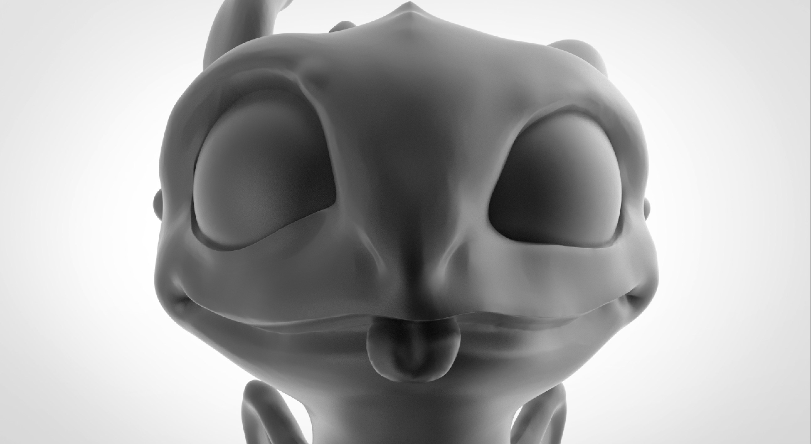 artistic statue STL-digital art figurines_Toothless Figurine