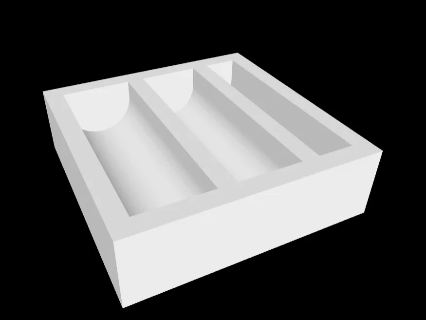 wearable gadgets STL-fantasy costume parts_Spoon Drawer Organizer