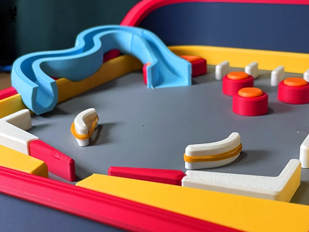 tabletop game accessories-custom dice STL_Mini Tabletop Pinball