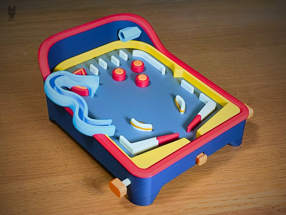 tabletop game accessories-custom dice STL_Mini Tabletop Pinball