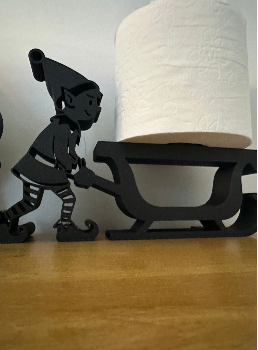 custom automotive 3D models-3D printable vehicle accessories_Toilet Tissue