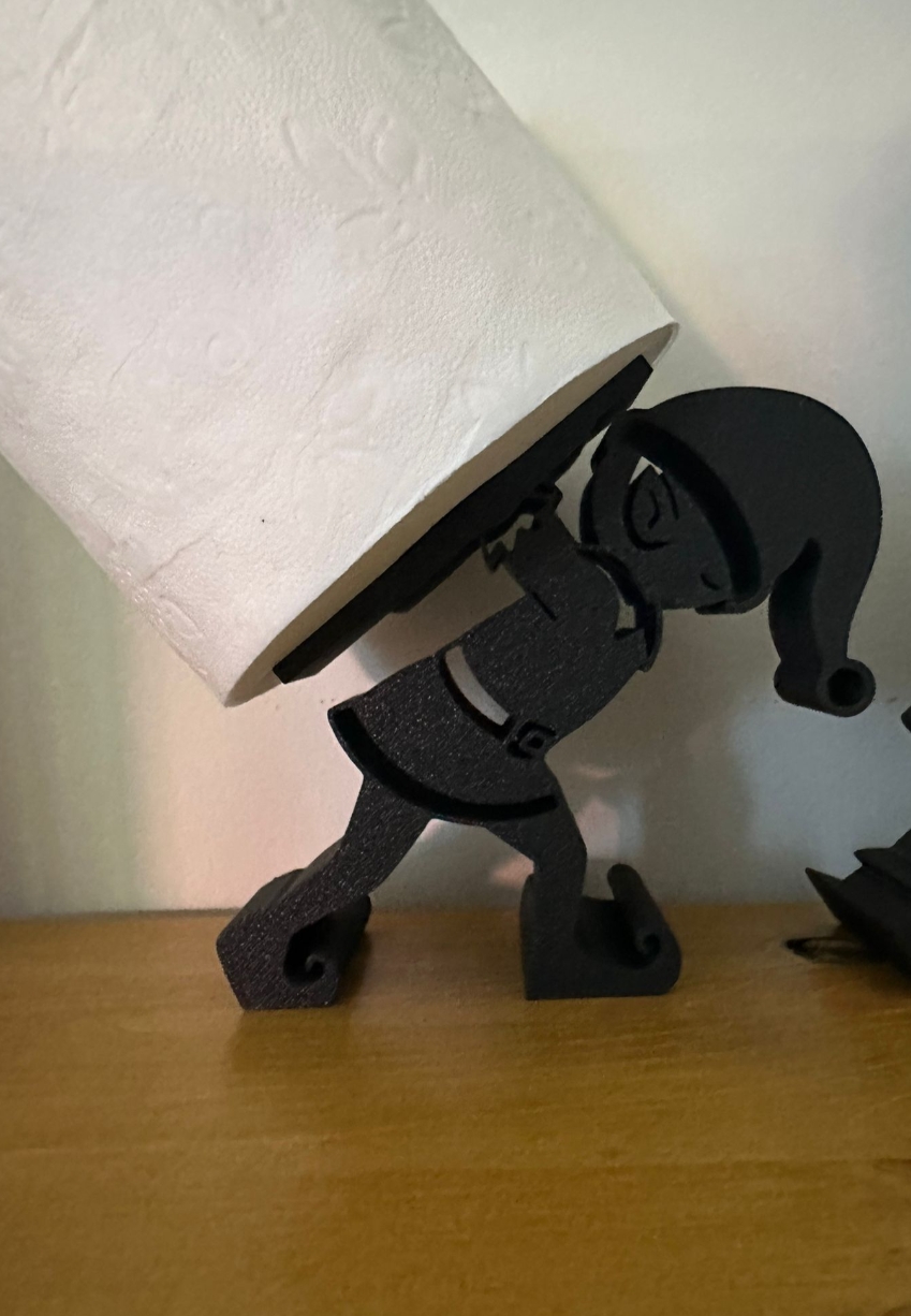 custom automotive 3D models-3D printable vehicle accessories_Toilet Tissue