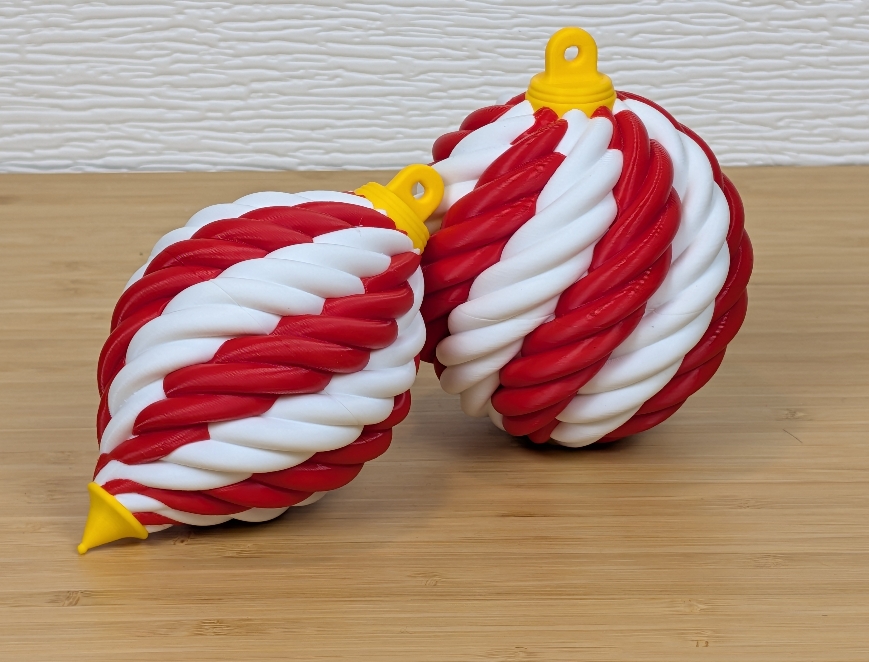 modular toy parts-interlocking 3D models_Christmass Rope ornaments