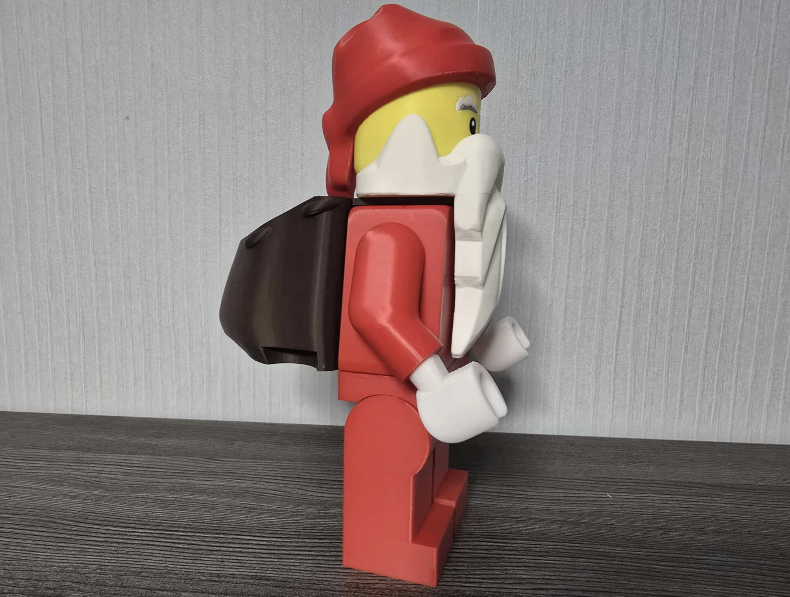 artistic statue STL-digital art figurines_LEGO SANTAGO