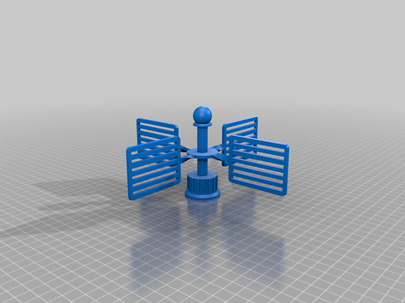 raspberry pi case STL-Arduino housing 3D model_Bat Beam Antenna – High-Detail Directional Antenna