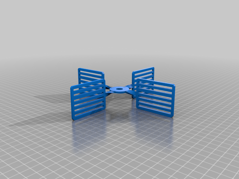 raspberry pi case STL-Arduino housing 3D model_Bat Beam Antenna – High-Detail Directional Antenna
