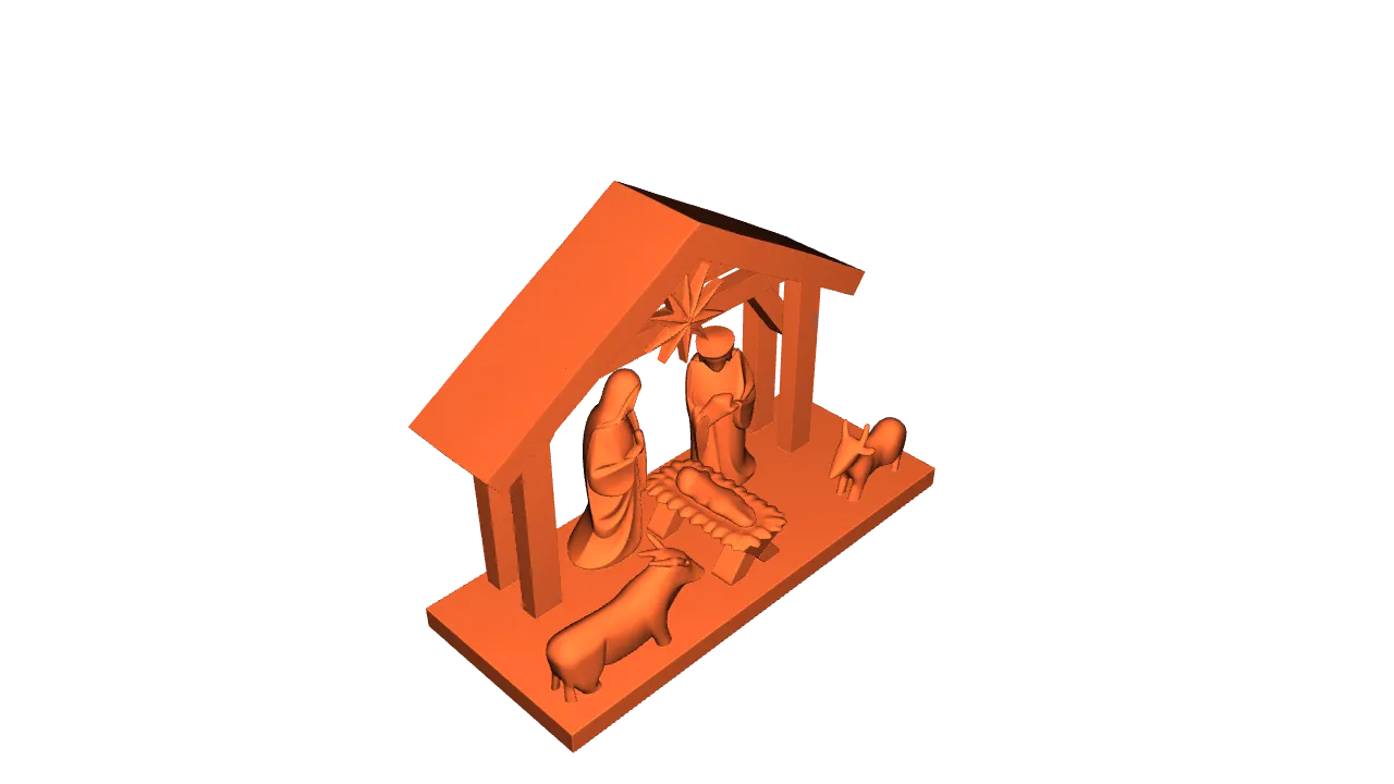 custom logo STL-embossed 3D sign designs_Amazing Christmas gift