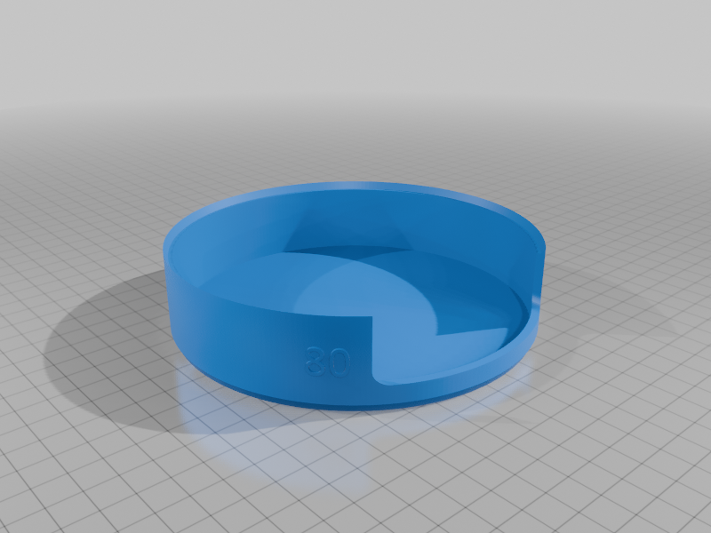 wearable gadgets STL-fantasy costume parts_Stackable Circular Sandpaper Organizer