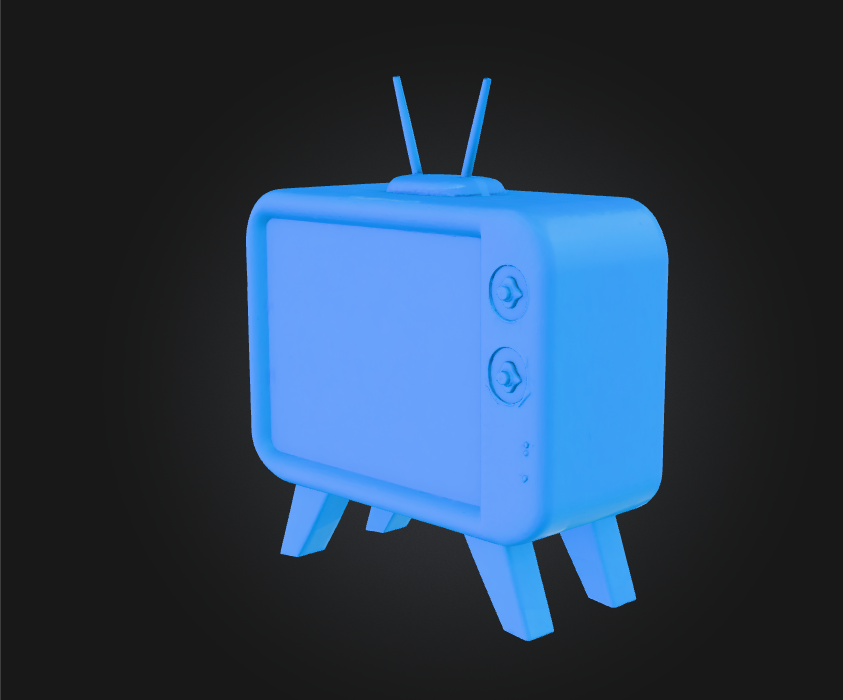 raspberry pi case STL-Arduino housing 3D model_Vintage TV