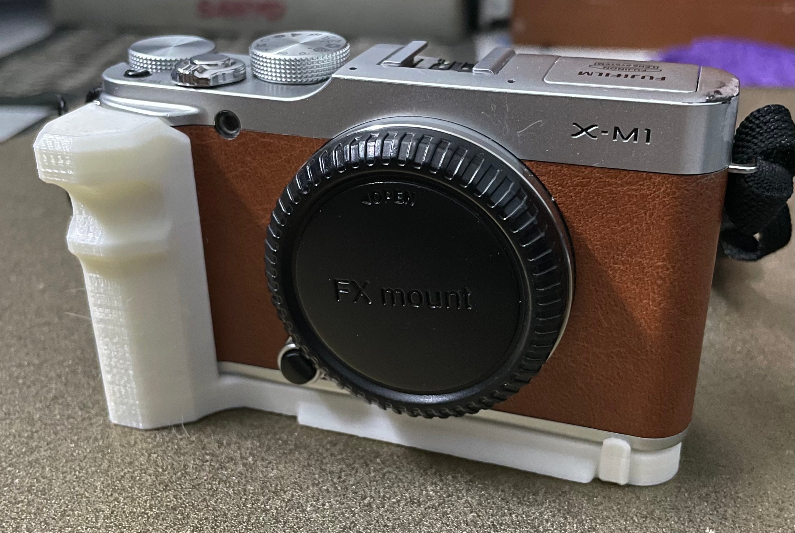everyday 3D models-desktop gadget STL_Fujifilm X-M1 Grip
