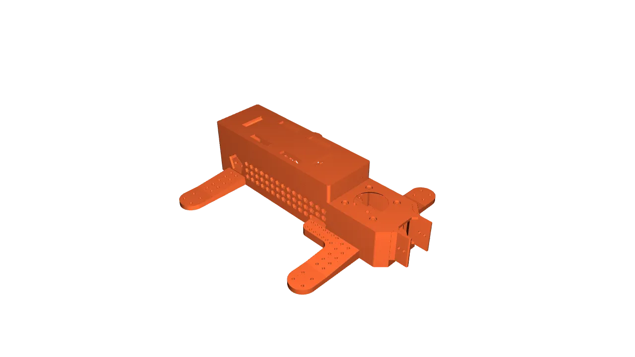 garden toy STL-flying toy 3D model_Flying Brick