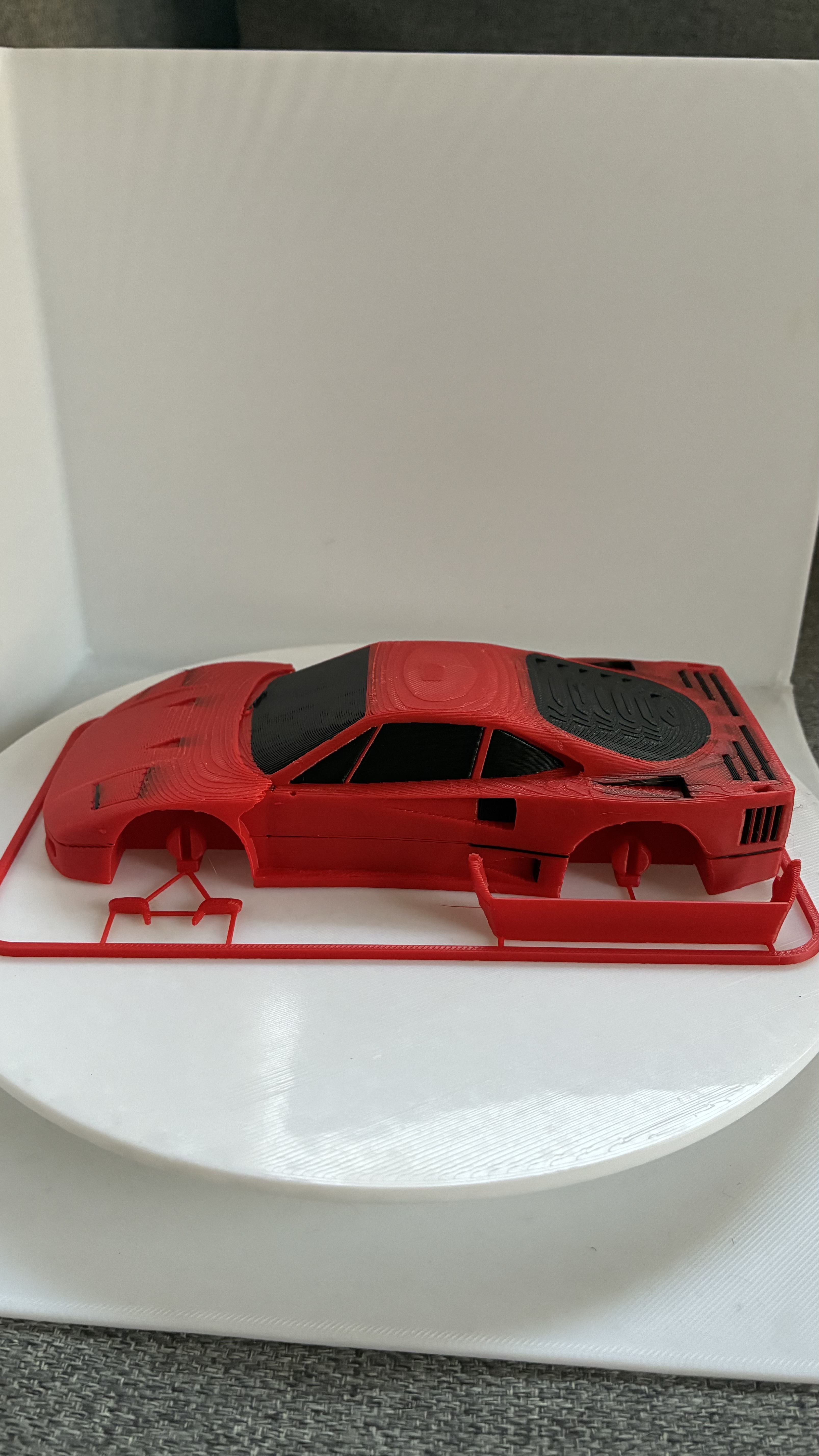 everyday 3D models-desktop gadget STL_Ferrari F40 kit card