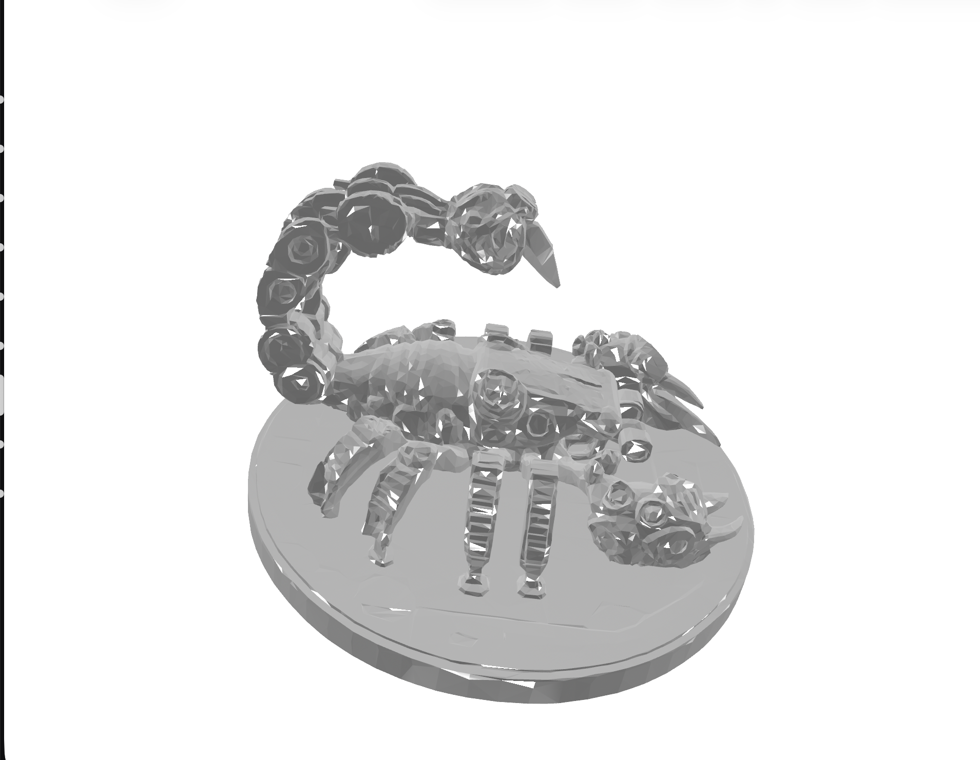 replica prop STL-3D printable cosplay weapons_ Scrap Scorpion