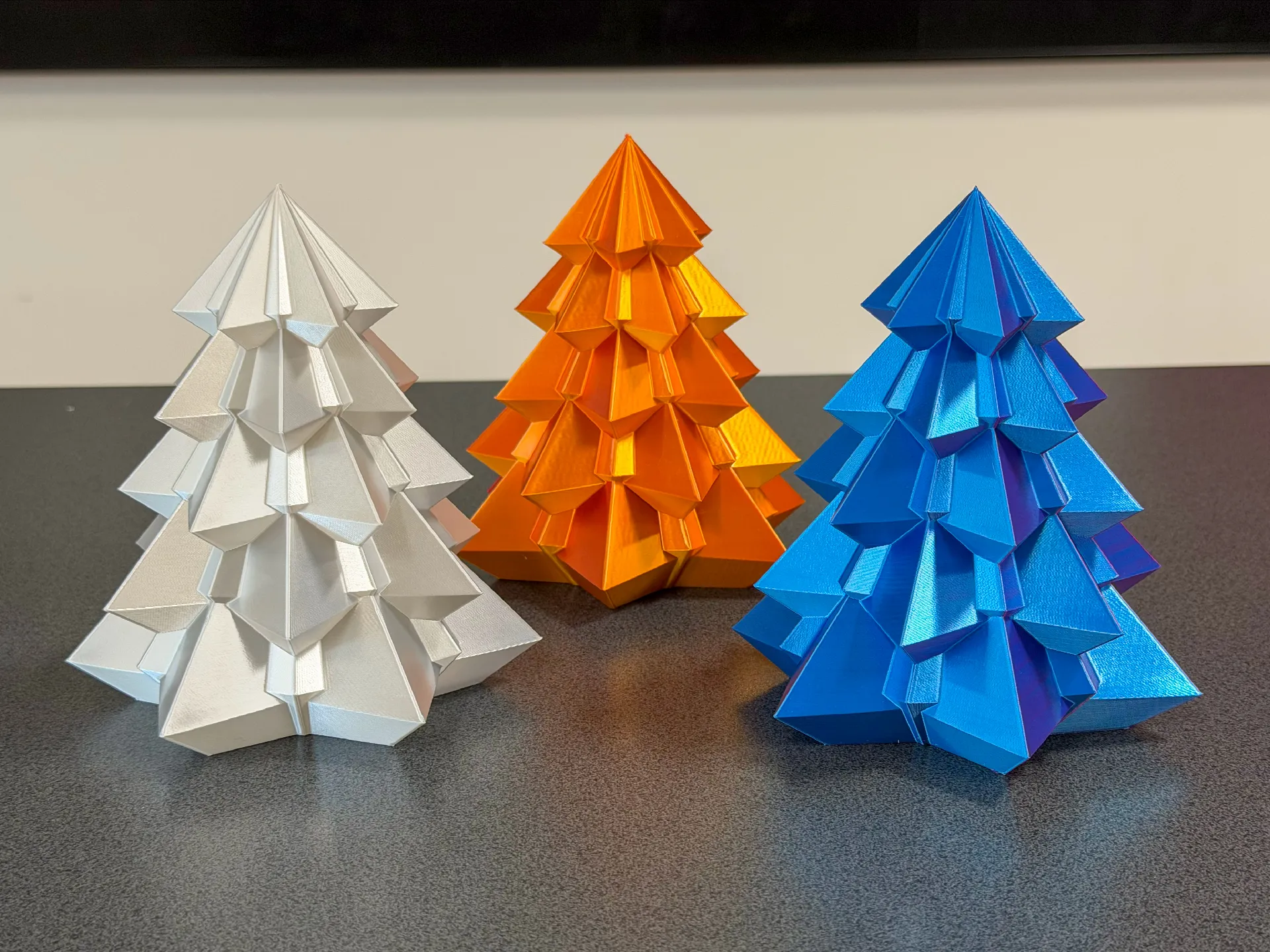 modular toy parts-interlocking 3D models_Geometric Christmas Tree