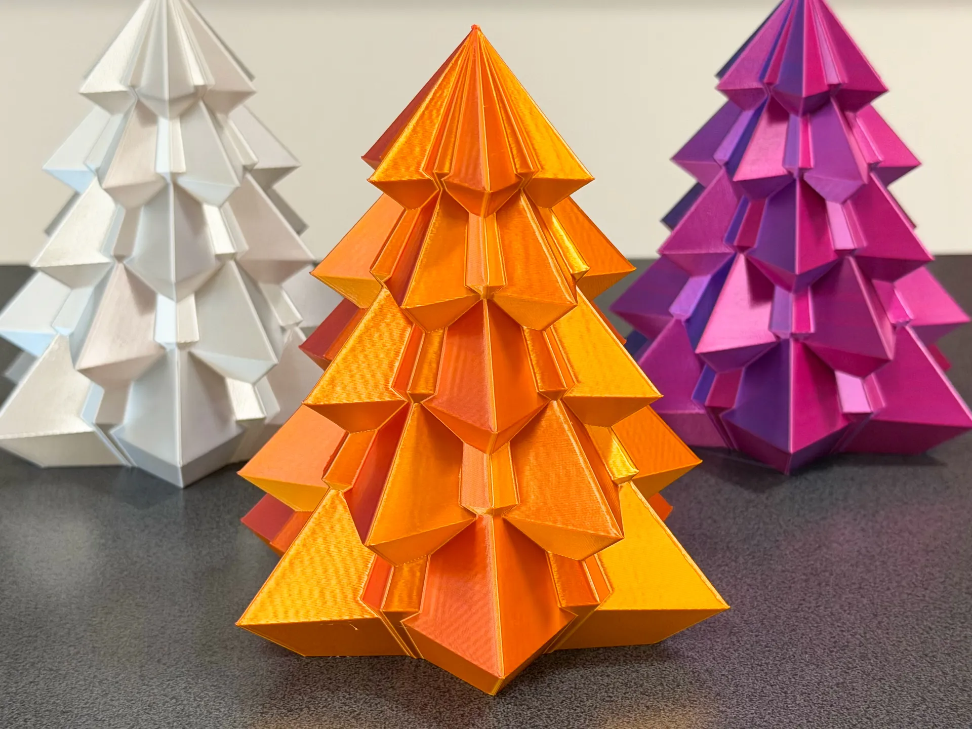 modular toy parts-interlocking 3D models_Geometric Christmas Tree